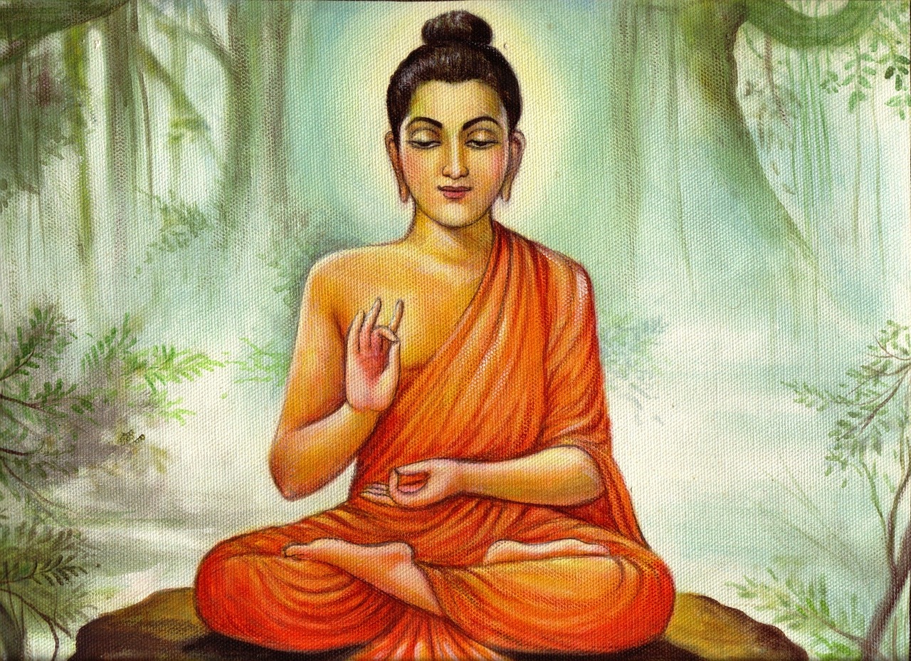 lord budha, teaching pictures, painting-1991239.jpg